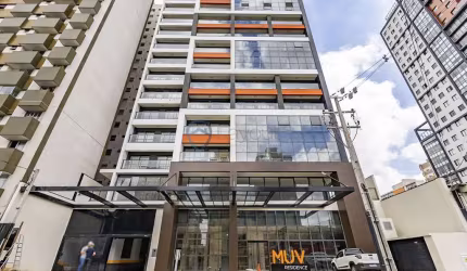 Apartamento novo 1 dormitório na Visconde de Guarapuava