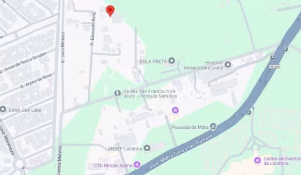 Terreno comercial à venda na Rua Edmundo Berg, 7, Terras de Santana II, Londrina, 2896 m2 por R$ 2.400.000