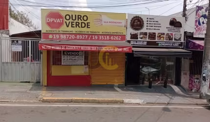 Ponto Comercial para Venda em Campinas, Ouro Verde, 2 dormitórios, 1 banheiro, 1 vaga