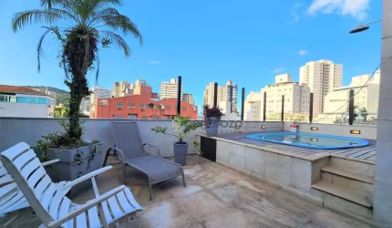 Cobertura com 2 quartos à venda na Rua Jorge Chaddad, 114, Jardim Astúrias, Guarujá, 160 m2 por R$ 910.000