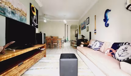 Apartamento com 4 quartos à venda na Rua José da Silva Rainho, 411, Jardim Astúrias, Guarujá, 100 m2 por R$ 530.000