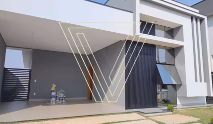*CASA TÉRREA RECÉM CONSTRUÍDA, 155 M² CONDOMÍNIO GRAN VILLE. - CAC7867