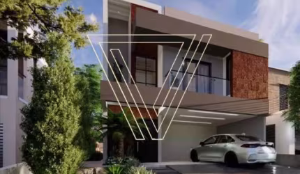 CASA EM CONSTRUÇÃO ÁREA GOURMET, 3 SUÍTES - CONDOMÍNIO TERRAS DE GÊNOVA - CAC7685