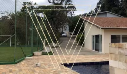 *LINDA CHÁCARA COM 2.757 M² DE TERRENO E 469 M² DE ÁREA CONSTRUÍDA, COM PISCINA E CAMPO DE FUTEBOL, VÁRZEA PAULISTA. - CH7571