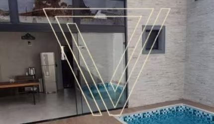 CASA CONTEMPORÂNEA COM PISCINA ÁREA GOURMET COM CHURRASQUEIRA - JARDIM SANTA ADELAIDE JUNDIAÍ - CA6868