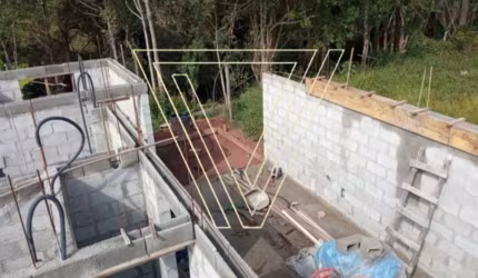 *Casa em Construção de 100m2 c/ 3 dorm em Campo Limpo Paulista. - CA5416