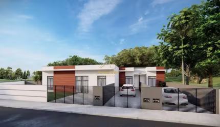 Casa geminada suíte e dois quartos no Itinga