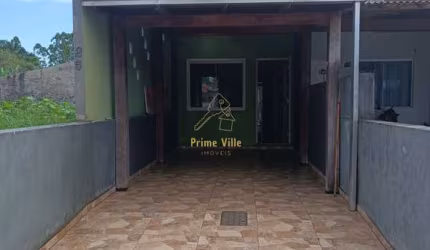 Sobrado geminado com dois quartos no Itinga Araquari