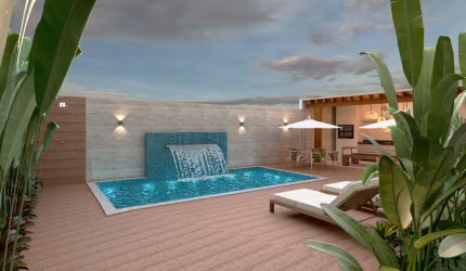 Duplex com vista mar na praia de Taperapuan em Porto Seguro Bahia.