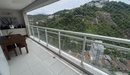 Apartamento Vista Livre, 3 dormitórios, Suite, 2 vagas, Bairro; Marapé - Santos - SP