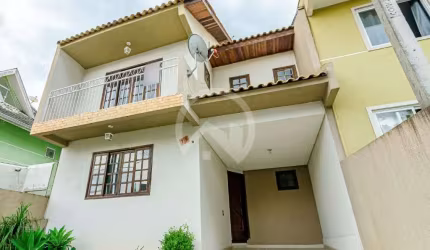 Casa em condomínio fechado com 3 quartos para alugar na Rua José Bajerski, 802, Abranches, Curitiba, 144 m2 por R$ 3.200