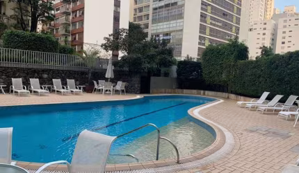 Apartamento em um dos prédios mais procurados na região de Higienópolis