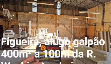 Barracão / Galpão / Depósito com 1 sala para alugar na Estrada São Lourenço, Figueira, Duque de Caxias por R$ 4.000
