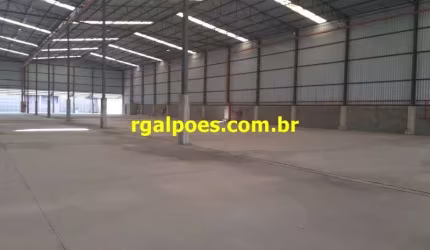 Barracão / Galpão / Depósito com 2 salas para alugar na Avenida São Lourenzo, Figueira, Duque de Caxias por R$ 35.000