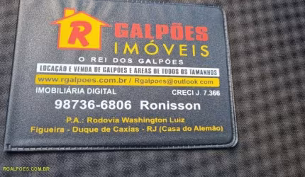 Barracão / Galpão / Depósito com 2 salas à venda na Avenida Feliciano de Castilho, Chácaras Rio-Petrópolis, Duque de Caxias por R$ 700.000