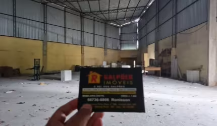 Barracão / Galpão / Depósito à venda na Rua Ina, Cabuçu, Nova Iguaçu por R$ 600.000