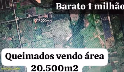 Terreno à venda na Rodovia Presidente Dutra, Campo Alegre, Queimados por R$ 1.025.000