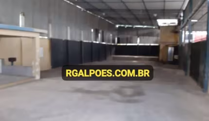 Barracão / Galpão / Depósito com 2 salas para alugar na Avenida Demétrio Ribeiro, Jardim Primavera, Duque de Caxias por R$ 6.500