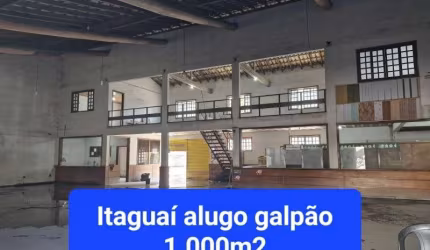 Barracão / Galpão / Depósito com 2 salas para alugar na Rua Brasil Sul, 655, Centro, Itaguaí por R$ 15.000