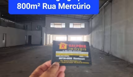 Barracão / Galpão / Depósito com 2 salas para alugar na Rua Mercúrio, Pavuna, Rio de Janeiro por R$ 9.000