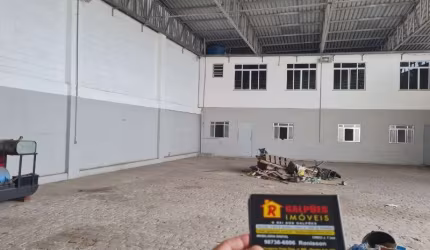 Barracão / Galpão / Depósito com 2 salas para alugar na Avenida São Paulo, 1234, Campos Elíseos, Duque de Caxias por R$ 10.000