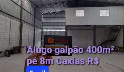 Barracão / Galpão / Depósito com 2 salas para alugar na Rodovia Washington Luiz, 2341, Vila Maria Helena, Duque de Caxias por R$ 5.000