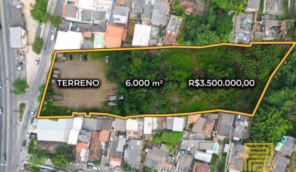 Terreno à venda, 6.000 m² por R$ 3.500.000 - Barro Vermelho - São Gonçalo/RJ