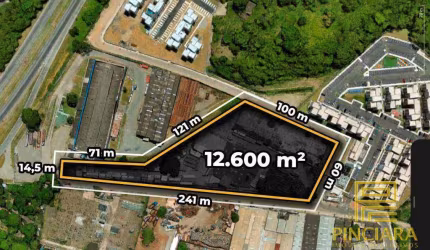 Terreno à venda, 12.600 m² por R$ 12.000.000 - Neves - São Gonçalo/RJ