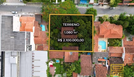 Terreno à venda, 1080 m² por R$ 2.100.000 - Itaipu - Niterói/RJ