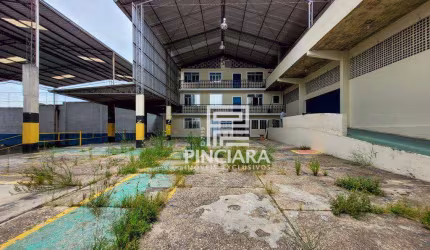 Galpão de 1.520 m² com prédio de 3 andares - para alugar por R$12.000 + taxas/mês - Laranjal - São Gonçalo/RJ