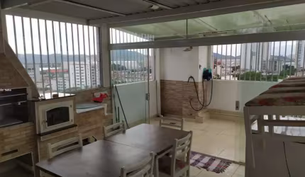 Cobertura para Venda em Santos, Aparecida, 4 dormitórios, 2 suítes, 5 banheiros, 3 vagas