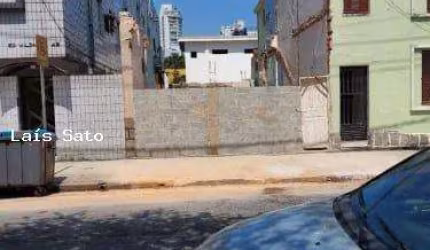 Terreno para Venda em Santos, Gonzaga