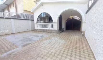 Casa para Locação em Santos, Boqueirão, 4 dormitórios, 1 suíte, 4 banheiros, 2 vagas