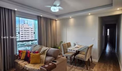Apartamento para Venda em Santos, Campo Grande, 2 dormitórios, 1 suíte, 2 banheiros, 1 vaga