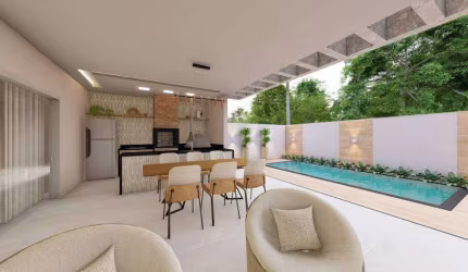 Casa de condomínio para venda com 288 metros quadrados com 3 quartos em Lagoa - Macaé - RJ
