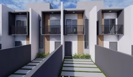 Lindo sobrado com 2 suítes à venda no bairro Jardim Iririú por R$ 358.900,00