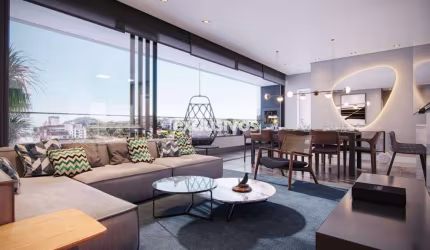 Apartamento Alto Padrão com 3 suites e 111m² privativos no bairro América, Joinville/SC
