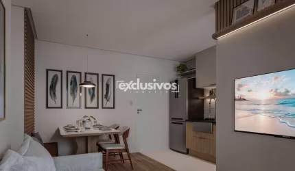 Apartamento 1 suíte em Home Club completo no Bairro Glória, em Joinville/SC
