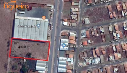 Área à venda, 4898 m² por R$ 2.200.000,00 - Derby Clube - Barretos/SP