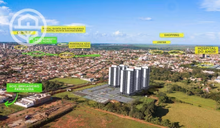 Apartamento com 2 dormitórios à venda, 52 m² - Nova América - Barretos/SP