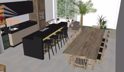 Casa com 3 dormitórios à venda, 240 m² por R$ 600.000,00 - Jardim Universitário - Barretos/SP