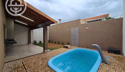 Casa com 3 dormitórios sendo 1 suíte à venda, 130 m² por R$ 450.000 - Mais Parque - Barretos/SP