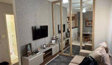 Apartamento com 2 dormitórios para alugar, 55 m² por R$ 2.431,00/mês - Jockey Club - Barretos/SP