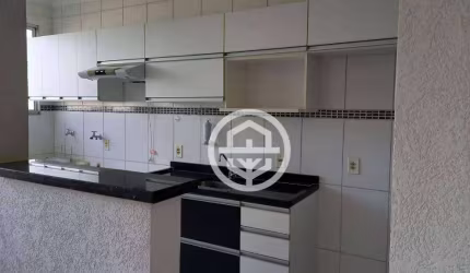 Apartamento com 2 dormitórios para alugar, 46 m² por R$ 1.410,00/mês - Cristiano de Carvalho - Barretos/SP