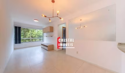 Apartamento 2 dormitórios semi mobiliado com 1 vaga a venda no Bairro Cristal em Porto Alegre (Plaza Cristal) - CV411