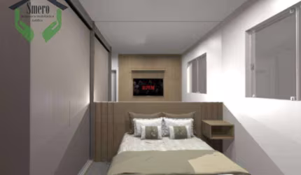 Apartamento com 1 dormitório para alugar, 24 m² por R$ 3.061,64/mês - Vila Butantã - São Paulo/SP