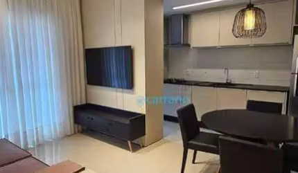 Apartamento MOBILIADO E EQUIPADO com 2 dormitórios(1 suíte) à venda, 76 m² por R$ 1.100.000 - Itacorubi - Florianópolis/SC