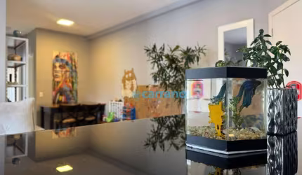 Apartamento SEMI-MOBILIADO com 2 dormitórios(1 suíte) à venda, 77 m² por R$ 830.000 - Itacorubi - Florianópolis/SC