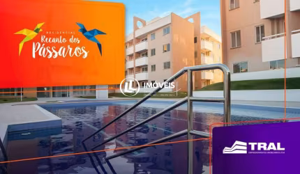 Apartamento Novo Condomínio Recanto dos Passaros em Nova Parnamirim