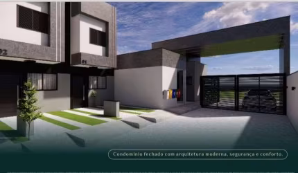 Casa em condomínio fechado com 2 quartos à venda na Protássio de Camargo Sampaio, 96, Lopes de Oliveira, Sorocaba por R$ 280.000